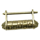 Chinese Old Style Metal Chinese Words Password Padlock Lock for Suitcase