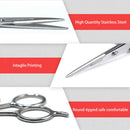 Stainless Steel Barber Hair Cutting Eyelashes Scissors Shears Makeup Tool