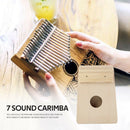 10 Key Thumb Piano DIY Kit Basswood Body Kalimba African Musical Instrument