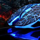 Professional Colorful Optical Gaming Mouse Mice 6 Buttons Game Pro Gamer For PC.