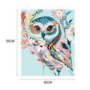 Painting By Numbers Kit DIY Hand Painted Canvas Oil Art Craft Decor (Bird)