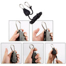2Pcs GROW LIGHT ROPE HANGER RATCHET REFLECTOR HANGERS CL 1/8" 150lb K2M3