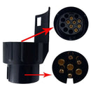12V Vehicle Car Trailer Tester 7/13 Pin Towing Light Cable Circuit Plug Soc L7N5