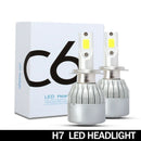 C6 Led Car Headlight Bulbs, 2Pcs 3000K Yellow Light Led Headlight Fog Light L1Z3