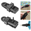 15pcs Wind Rope Clamp Awning Pull Point Clip Tent Alligator Clip Fixed Buckle