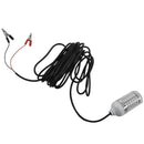 12V LED Green Underwater Submersible Night Fishing Light Crappie Shad Squid