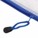 A4 Plastic File Document Folders Bags with Zipper W5Z3