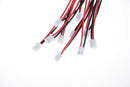 10x  XH2.54 2 Pin Connector Plug Wire Cable 20cm Length JR
