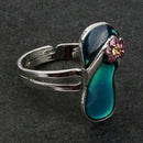 Adjustable Flip Flops AMAZING CHANGE COLOR Emotion Feeling Mood Band Finger Ring