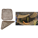 Set of 2 Reptile Corner Hammock Bed Seaweed Lounger Reptile Swing Bed