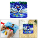 Latch Hook Kit Rugs Carpets Needlework Crafts DIY Carpet Sofa Bed Pillow 40x40cm