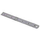 1X 15cm Double Side Stainless Steel Measuring Straight Ruler Tool 6 Inches ME