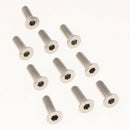 10x Anodized Turned Aluminium Countersunk Washers Screw Bolts Gasket Black