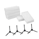 Replacement Consumable Accessories Parts 4x Side Brush 6x Hepa Filter, Reusable,
