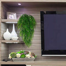 Artificial Hanging Plants 2PCS Artificial Green Ivy Vine Artificial Shrubs  W4E3