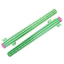 2 Pcs Cactus Love Wooden Straight Ruler Measure Study Drawing Student Stati