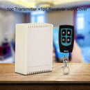 Use 12V 4CH Relay Receiver RF Transmitter 433Mhz Wireless Remote Control Sw E7A6