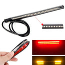 48 LED Universal Flexible Motorcycle ATV Light Strip Tail Brake Stop/Turn Sig lj