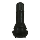 Snap-In Standard Length Black Rubber Valve Stem (TR413) 8-Pack for Tubeless