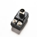 2x 75 300 ohm IEC TV PAL adapter plug Antenna transformer Balun Good B Ew