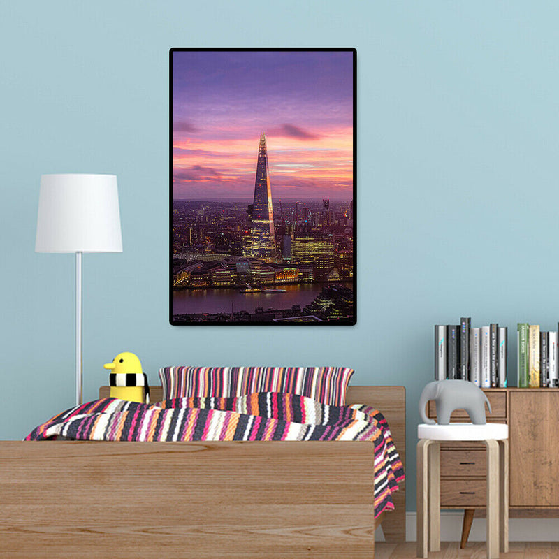 1000 Pieces Paper Jigsaw Puzzles The Shard Assembling Picture Craft 75X50cm