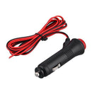 12V 24V Male Car Cigarette Lighter Power Socket Plug Connector On Off Switc