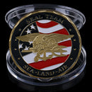 Souvenir Coin US Sea Land Air Seals Team Coin Navy Military Challenge Coin TEUS