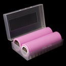 2PCs Battery Box Case Container For 2*20700 21700  Battery Storage Box Case:0 Gw