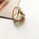 Geometric Big Finger Ring Boho Ethnic Women Hippie Ring Round
