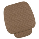 Breathable Flax Bamboo Car Seat Cover Pad Mat Chair Cushion Coffee