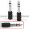 4x 6.35mm 1/4" Male plug to 3.5mm 1/8"Female Jack Stereo Headphone Audio Adapter