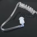 Surveillance Security Clear Coiled Acoustic Air Tube Earpiece PTT for iPhon Y1K3