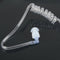 Surveillance Security Clear Coiled Acoustic Air Tube Earpiece PTT for iPhon Y1K3