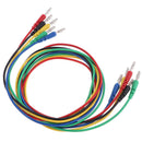 5PCS 4mm Banana Plug to Banana Plug Double End Test Lead For Multimeter 5 ColoFT