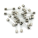 20Pcs 6x30mm 250V 20A Fast Blow Type Glass Tube Fuses GQ