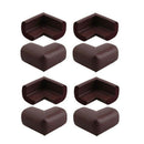 8 Pack Soft Safe Baby Kids Furniture Desk Table Corner Bumper Cushion Guard