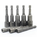 15 Pcs 5 Mm~19 Mm Professional Magnetic Nut Driver Set Metric Socket 1/4 In U6M3
