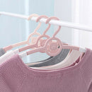 28.5Cm PP Children'S Hangers Home Multi-Function Hangers Telescopic Baby Ha