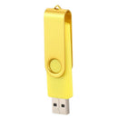 USB Mini Memory Stick 8GB USB 2.0 Memory Flash Drive OTG for Handy PC Yello