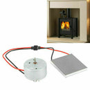 UK Electric Fan Motor + Heating Generator Sheet Accessories For Fireplace Stove
