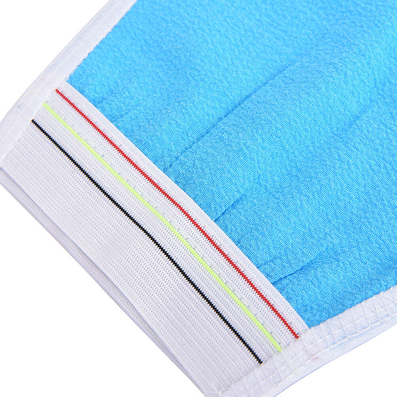 Bath Scrub Glove Shower Body Exfoliating Cloth Sponge Puff Random  J Kw