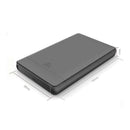 1X(Ult-Best 2.5 Inch Hdd Case Sata To Usb 3.1 Type-C Hdd Case Ssd Adapter F