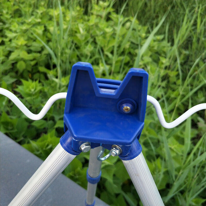 1.2 M Aluminum Alloy Telescopic Fishing Tripod Outdoor Fishing Rod Support