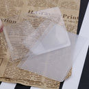 Credit Card Magnifier Pocket Credit Card Fresnel Transparent Magnifying Glass