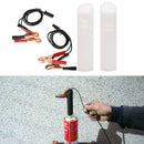 Vehicle Fuel Injector Flush Cleaner Adapter Kit Car Cleaning Tool + 2 Nozzles