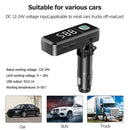 Wireless In-Car Bluetooth FM Transmitter MP3 Car Kit Radio Adapter USB Charger