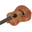 Concert Ukulele 23 Inch Oguman Ukelele 23 inch Uke 4 String Hawaii Guitar w