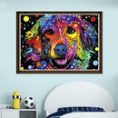 Dog 5D DIY Full Drill Diamond Painting Cross Stitch Mosaic Art Craft Decor