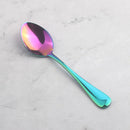 10pcs/set Stainless Steel Tea Spoons Iced Coffee Cafe Cutlery Teaspoons