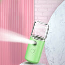 30ml USB Face Skin Steamer Nano Humidifier Cool Mist Moisturizing Sprayer Green